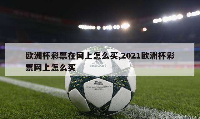 欧洲杯彩票在网上怎么买,2021欧洲杯彩票网上怎么买